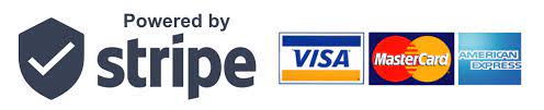 Logo Stripe et cartes bancaires - moyens de paiement de nos services